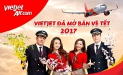 Vietjet Air mở bán Vé máy bay Tết Nguyên đán 2017 giá rẻ